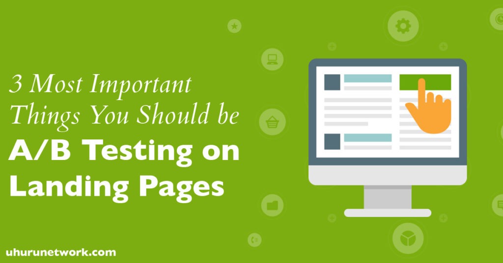 Testing Landing Pages