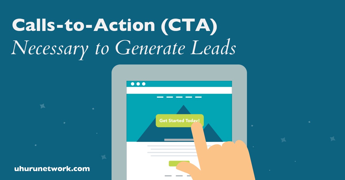 lead generation Calls to Action CTA Necessary to Generate Leads