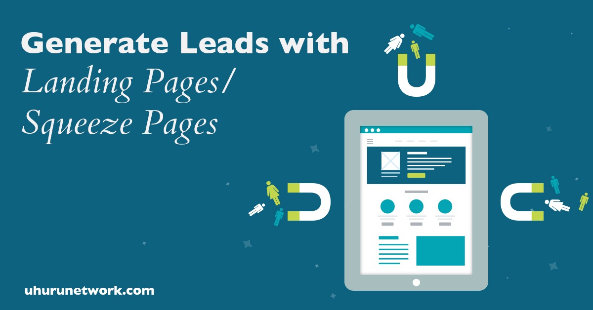 lead generation Generate Leads with Landing Pages Squeeze Pages