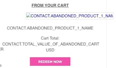 ecommerce marketing Hubspot Shopping Cart Abandonment Emails