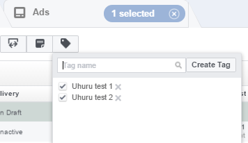 Campaign tags facebook power editor