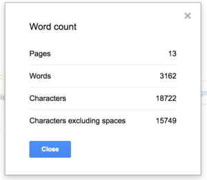 blog post seo word count example