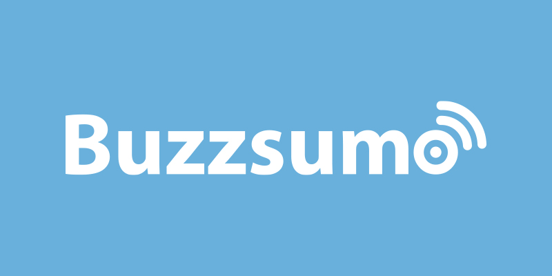Social media and tourism marketing buzzsumo logo
