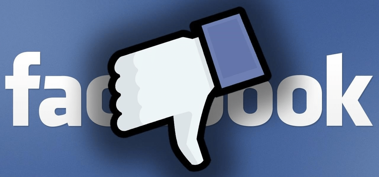 Social media and tourism marketing facebook thumbs down