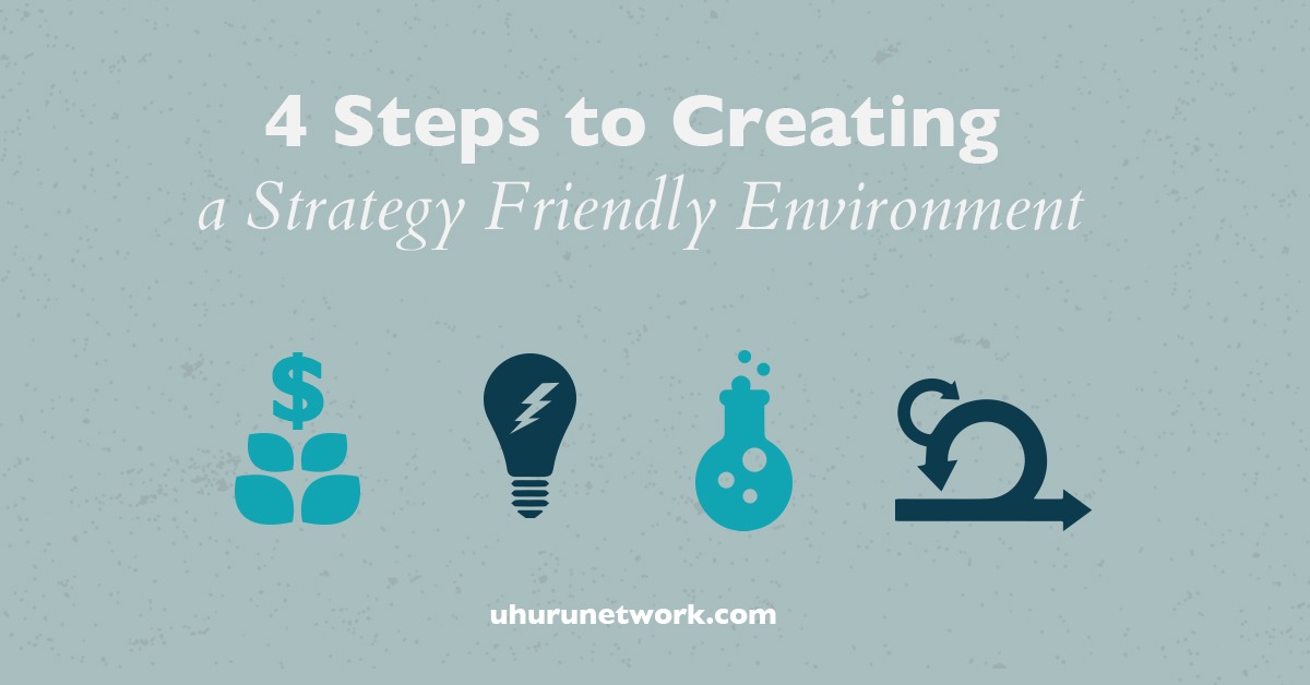 4 Steps to Creating a Strategy Friendly Environment
