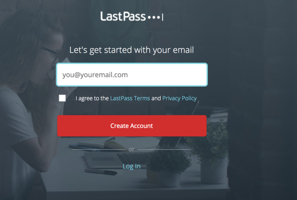 lastpass get started