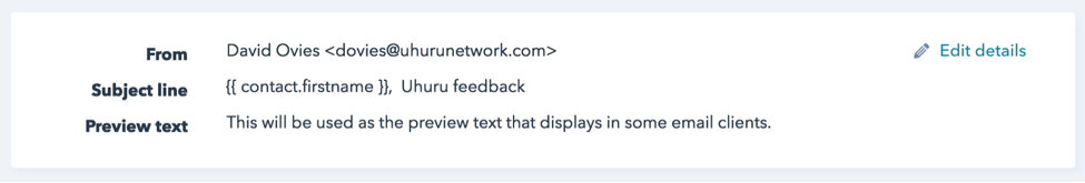 Create a HubSpot NPS Campaign - Step 7- email sent