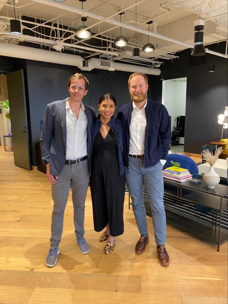 Uhuru Network acquires Centrico Digital - pictured left to right, Matthew Carpenter-Arevalo - Vanessa Lang - Peter Lang